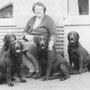 Mary Roslin-Williams a Lab breeder from England who bred show champions and field dogs