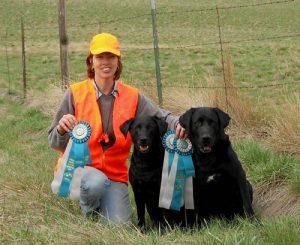 Two black Labs earn Upland titles