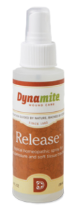 Release - topical product that combines flower essences and other natural ingredients