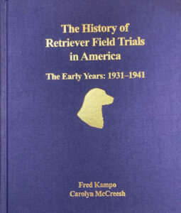 Book "The History of Retriever Field Trials"